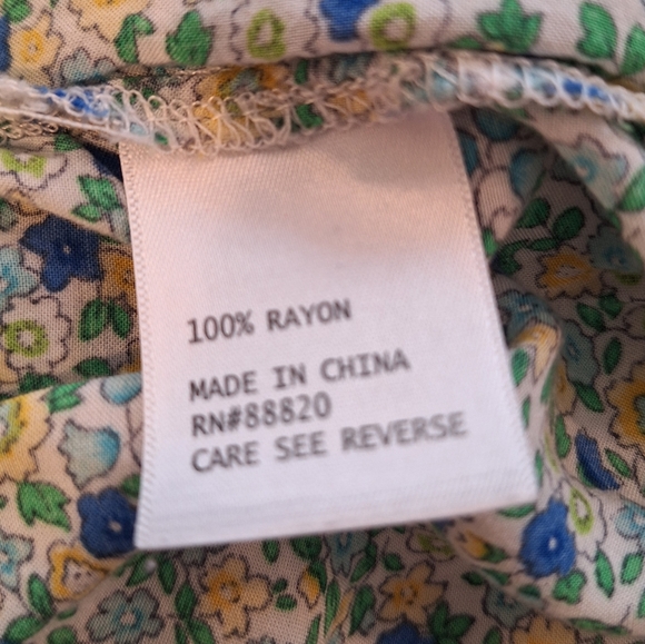 Jones NY floral tunic - Picture 4 of 4